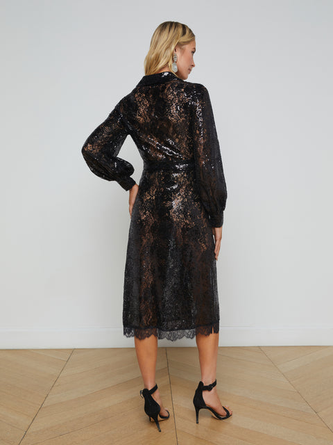 Frida Lace Dress dress L'AGENCE   