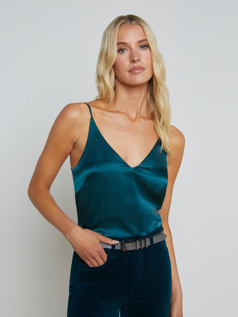 Gabriella Silk Camisole camisole L'AGENCE   