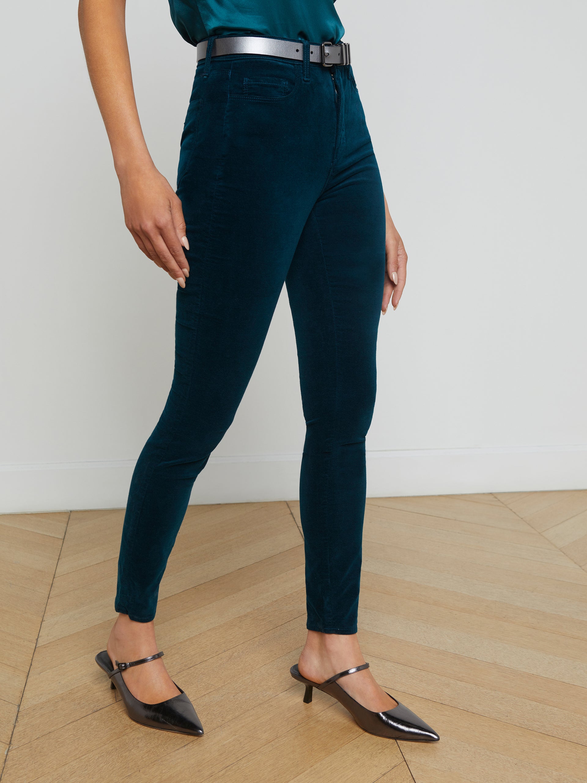 Monique Velvet Skinny Jean jean L'AGENCE Sale