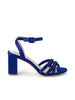 Acelynn Satin Block-Heel Sandal shoes L'AGENCE Sale