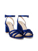 Acelynn Satin Block-Heel Sandal sandal L'AGENCE Sale   