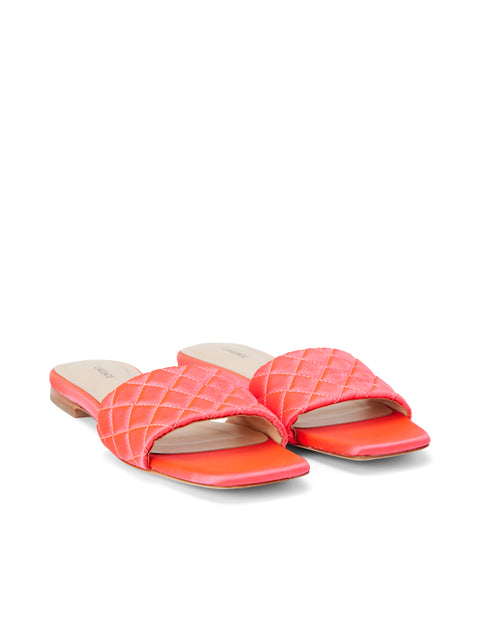 Aloise Satin Slide Sandal sandal L'AGENCE Sale   