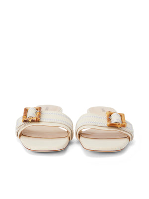Aurelie Buckle Sandal shoes L'AGENCE Sale