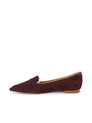 Brielle Suede Loafer shoes L'AGENCE Sale