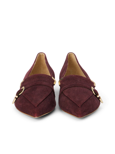 Brielle Suede Loafer loafer L'AGENCE   