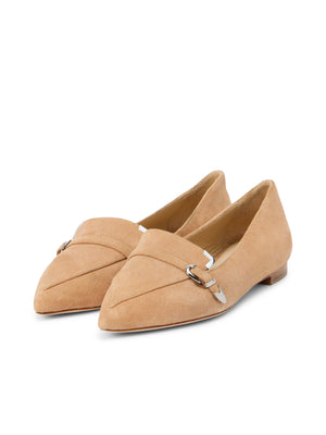 Brielle Suede Loafer shoes L'AGENCE Sale
