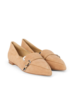 Brielle Suede Loafer shoes L'AGENCE Sale
