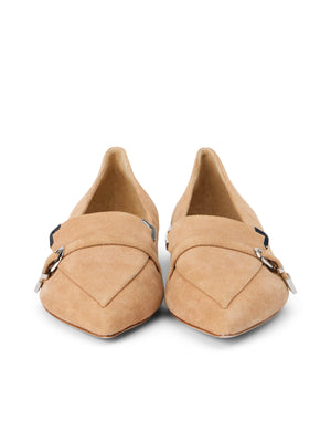 Brielle Suede Loafer shoes L'AGENCE Sale
