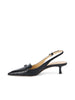 Brigette Leather Slingback mule L'AGENCE   