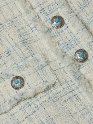 Aya Tweed Midi Dress dress L'AGENCE
