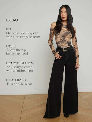 Jean large Beau