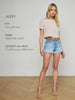 Short en jean à revers Jazzy