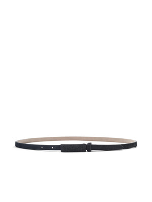 Haven Calf Hair Leather Belt