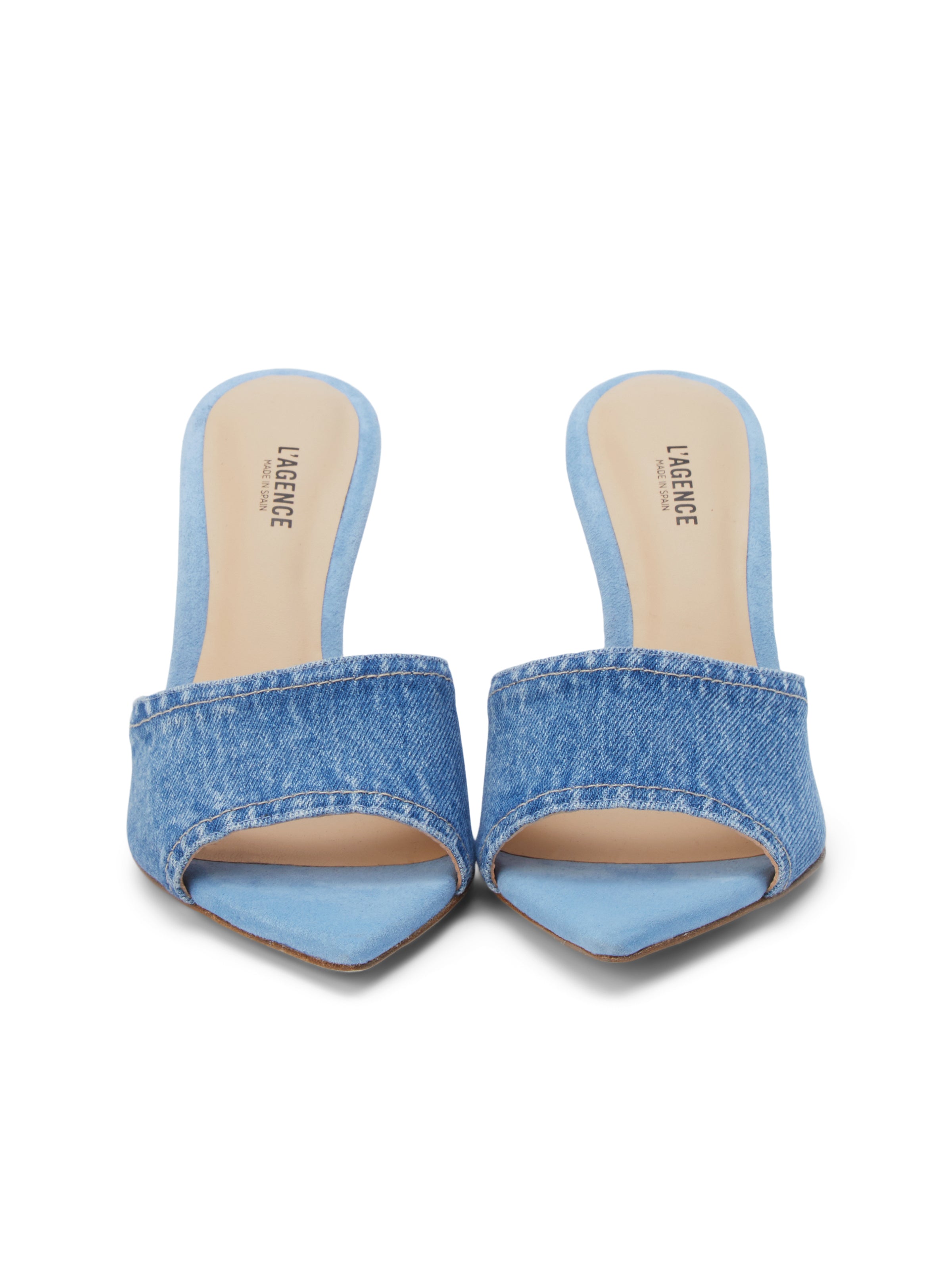 Lolita Denim Open-Toe Mule mule L'AGENCE