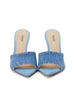 Lolita Denim Open-Toe Mule shoes L'AGENCE