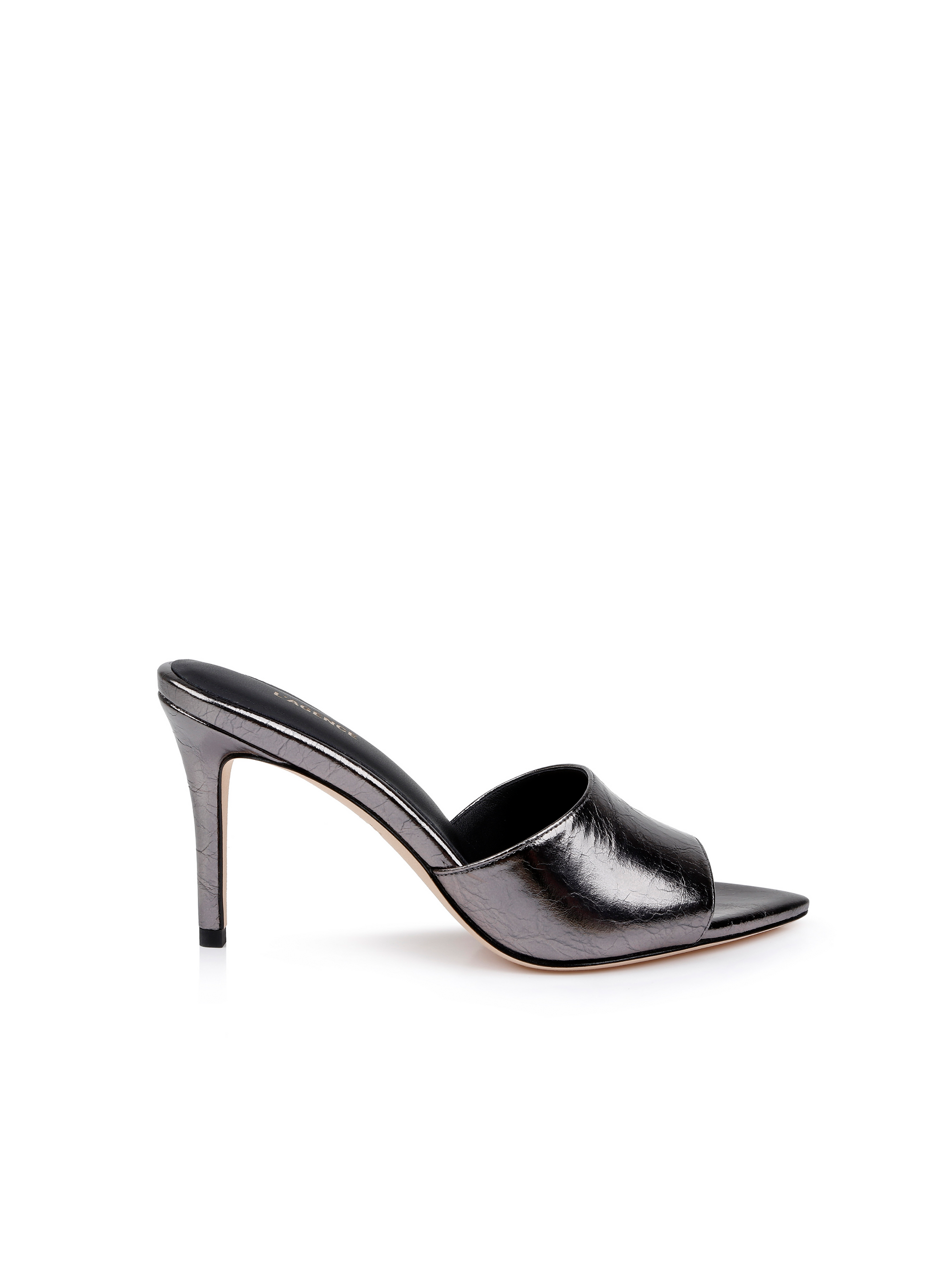 Lolita Leather Open-Toe Mule shoes L'AGENCE Sale