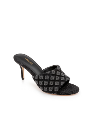 Denise Denim Mule shoes L'AGENCE Sale