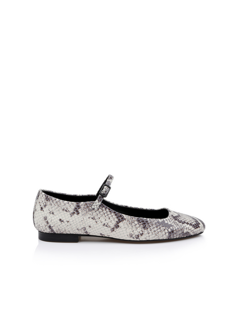 Edelie Leather Flat flat L'AGENCE Sale