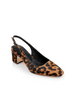 Elaina Leather Slingback slingback L'AGENCE   