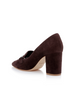 Eleonore Suede Loafer Pump shoes L'AGENCE