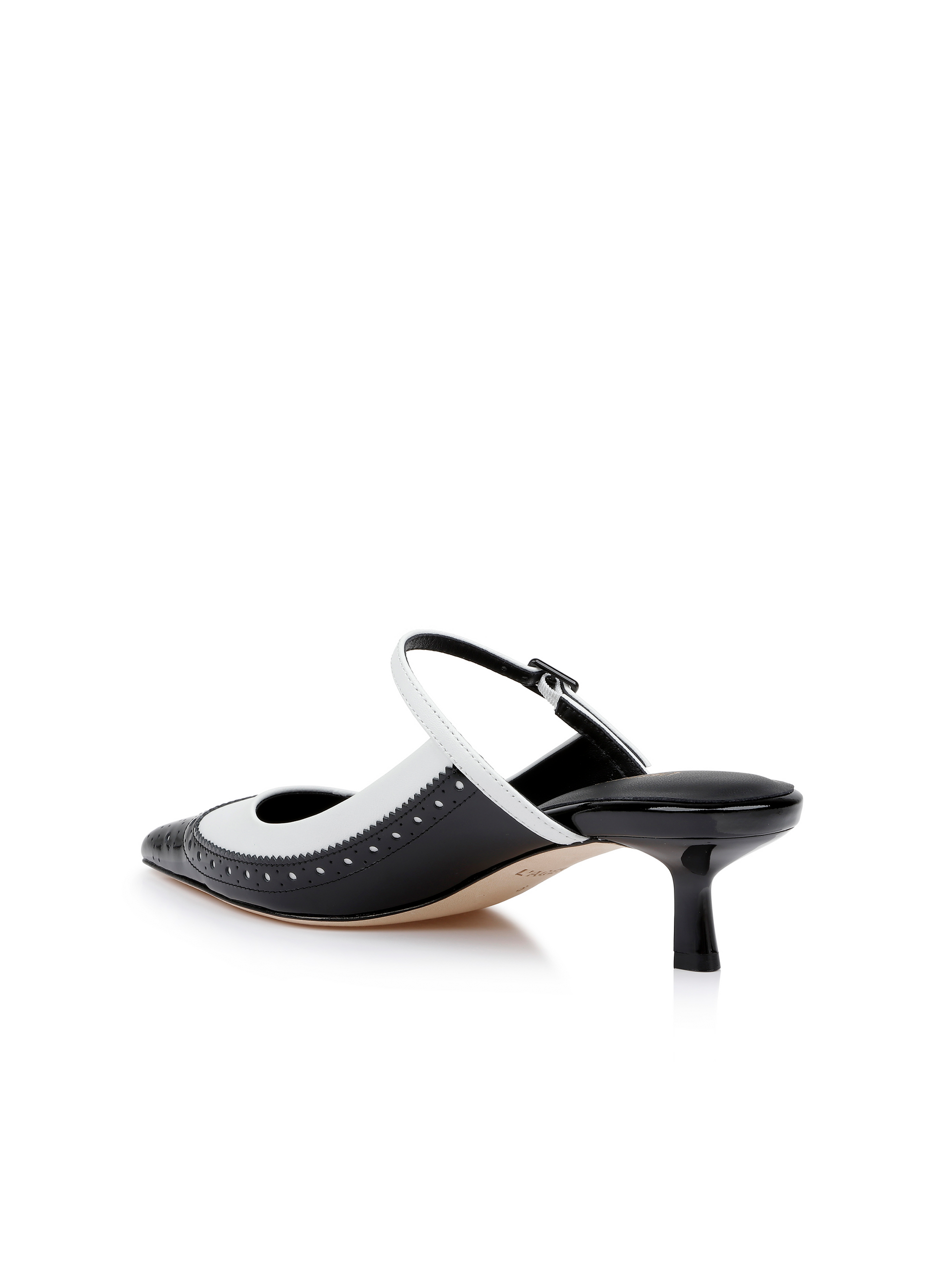 Elle Patent Leather Mule shoes L'AGENCE Sale