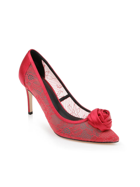 Fosette Lace Pump shoes L'AGENCE Sale