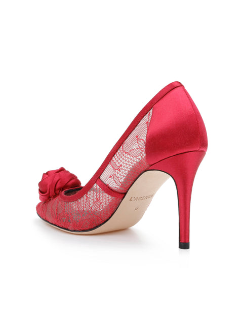 Fosette Lace Pump shoes L'AGENCE Sale