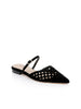 Mules plates en cuir suédé Jacklyn