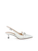 Pompa slingback in pelle Lourdes
