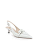 Pompa slingback in pelle Lourdes