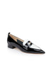 Mocassins en cuir verni Maelys