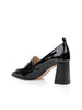 Mocassino a blocchi in pelle Mallory