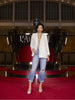 Cambrie Oversized Sequin Blazer