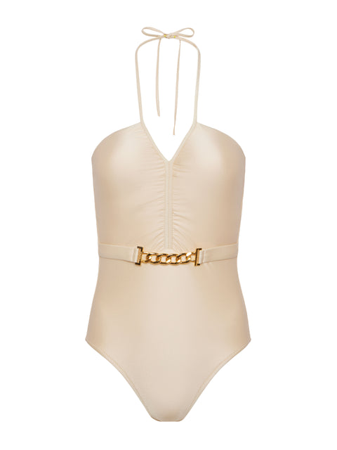 Leila Halter One-Piece Swimsuit