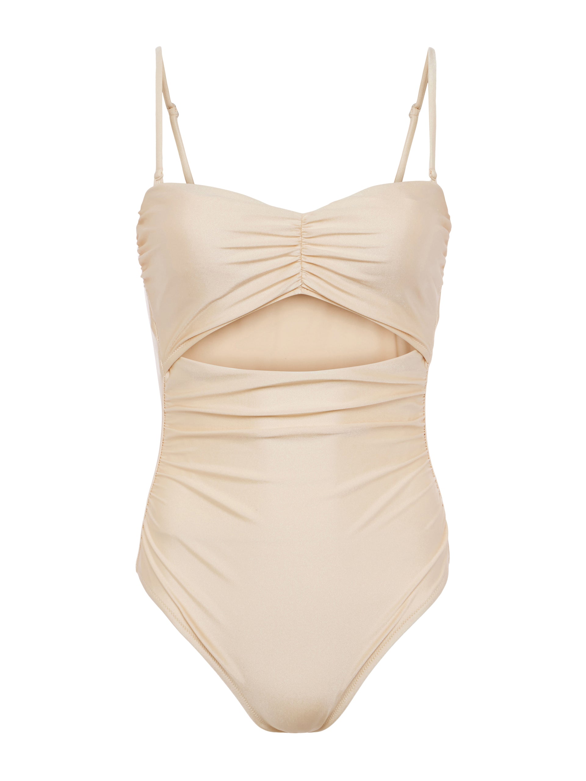 Lily Cut-Out One-Piece Swimsuit swim L'AGENCE   