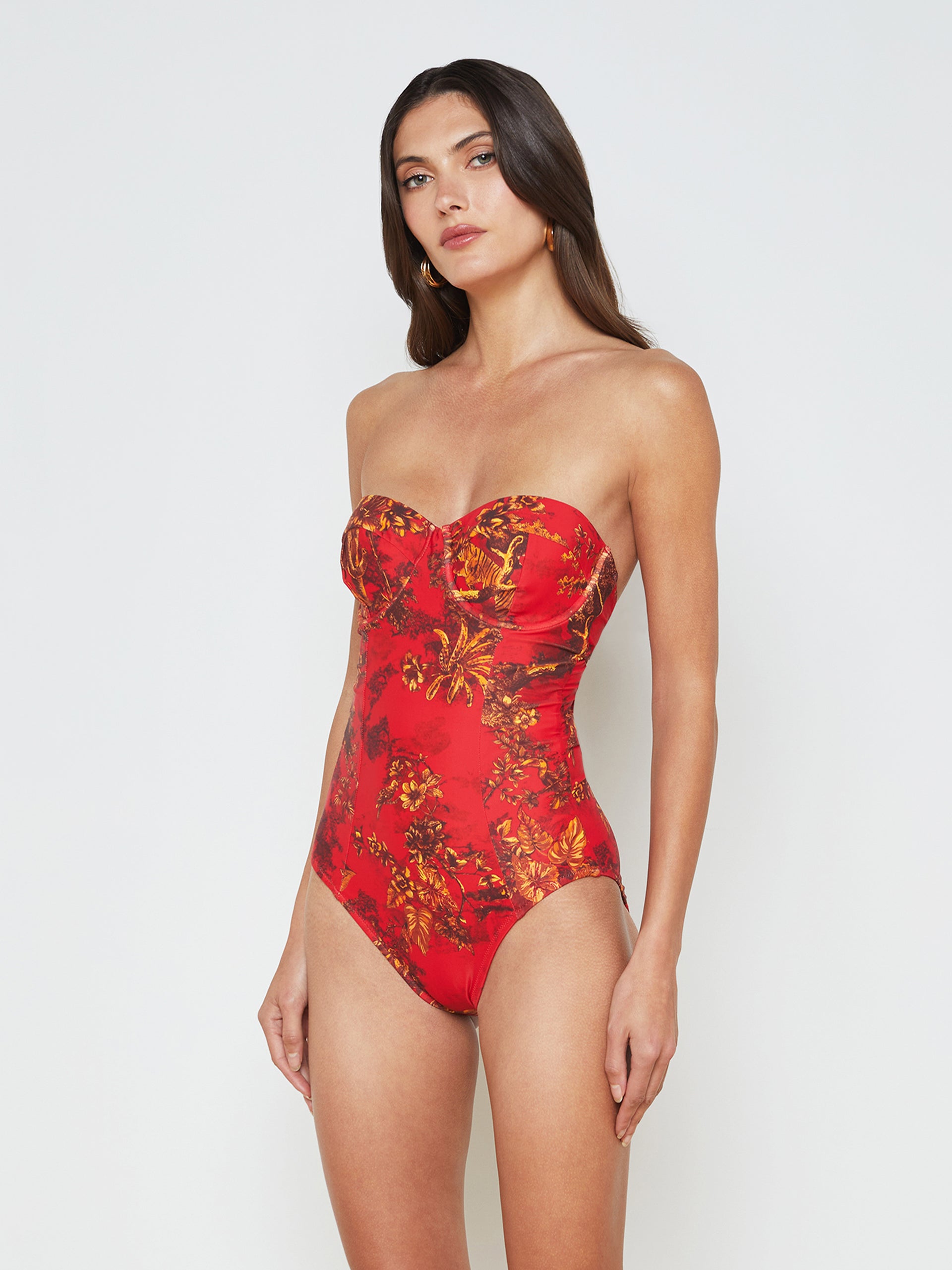 Amie One-Piece Swimsuit swim L'AGENCE Sale   