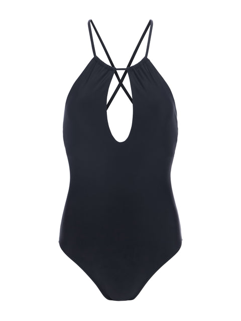 Belle Keyhole One-Piece swim L'AGENCE   