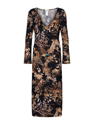 Sara Maxi Cover-Up Dress swim L'AGENCE