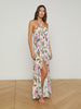 Geneva Halter Maxi Dress swim L'AGENCE