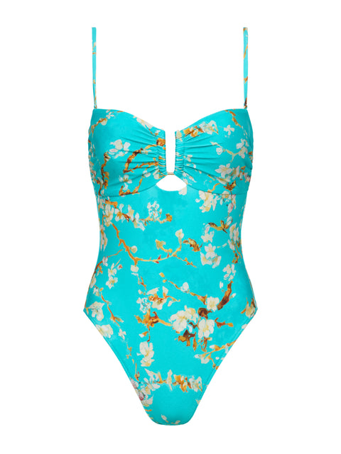 Emelia Bandeau One-Piece Swimsuit swim L'AGENCE