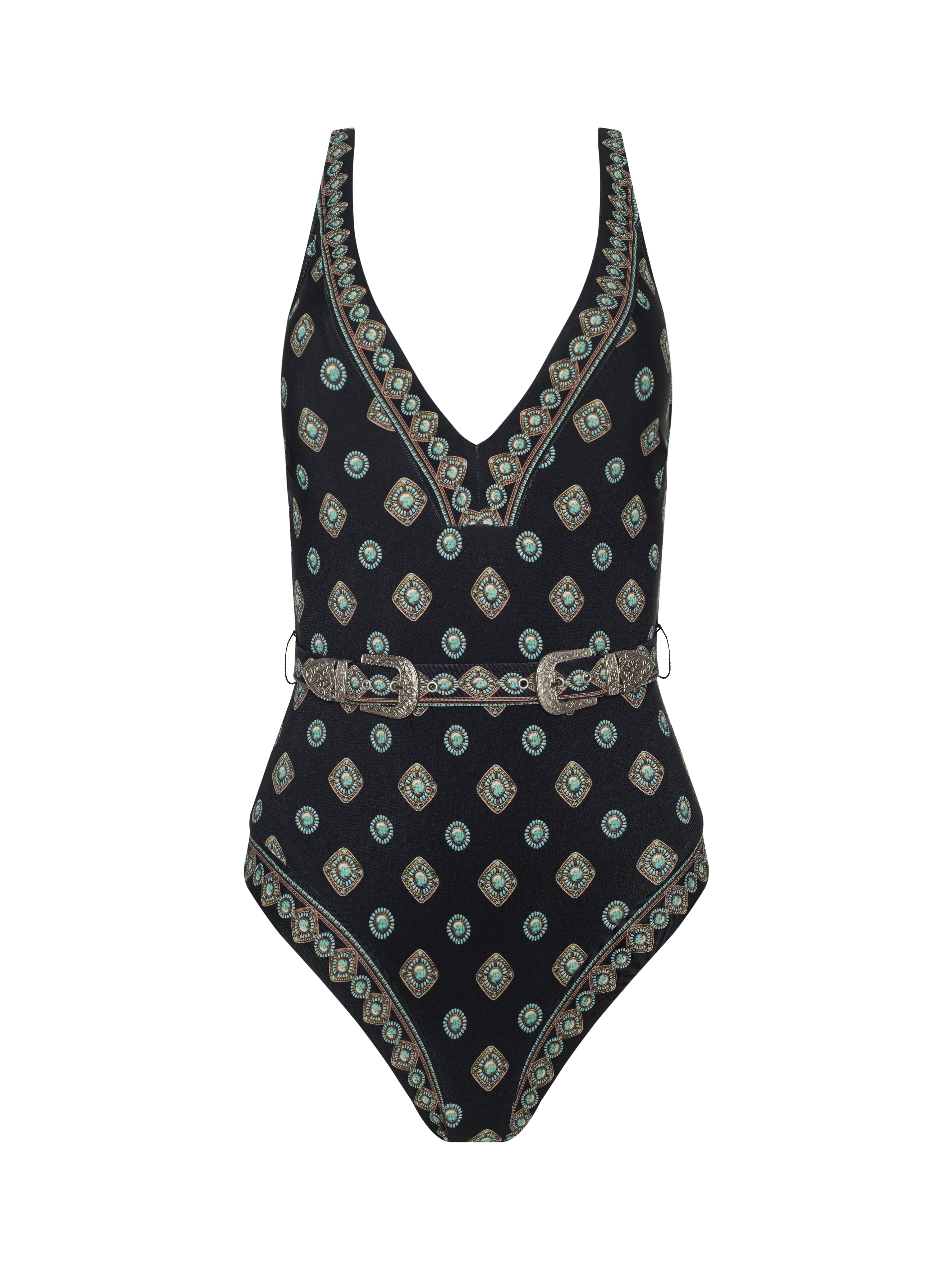 Lisa Plunge One-Piece Swimsuit