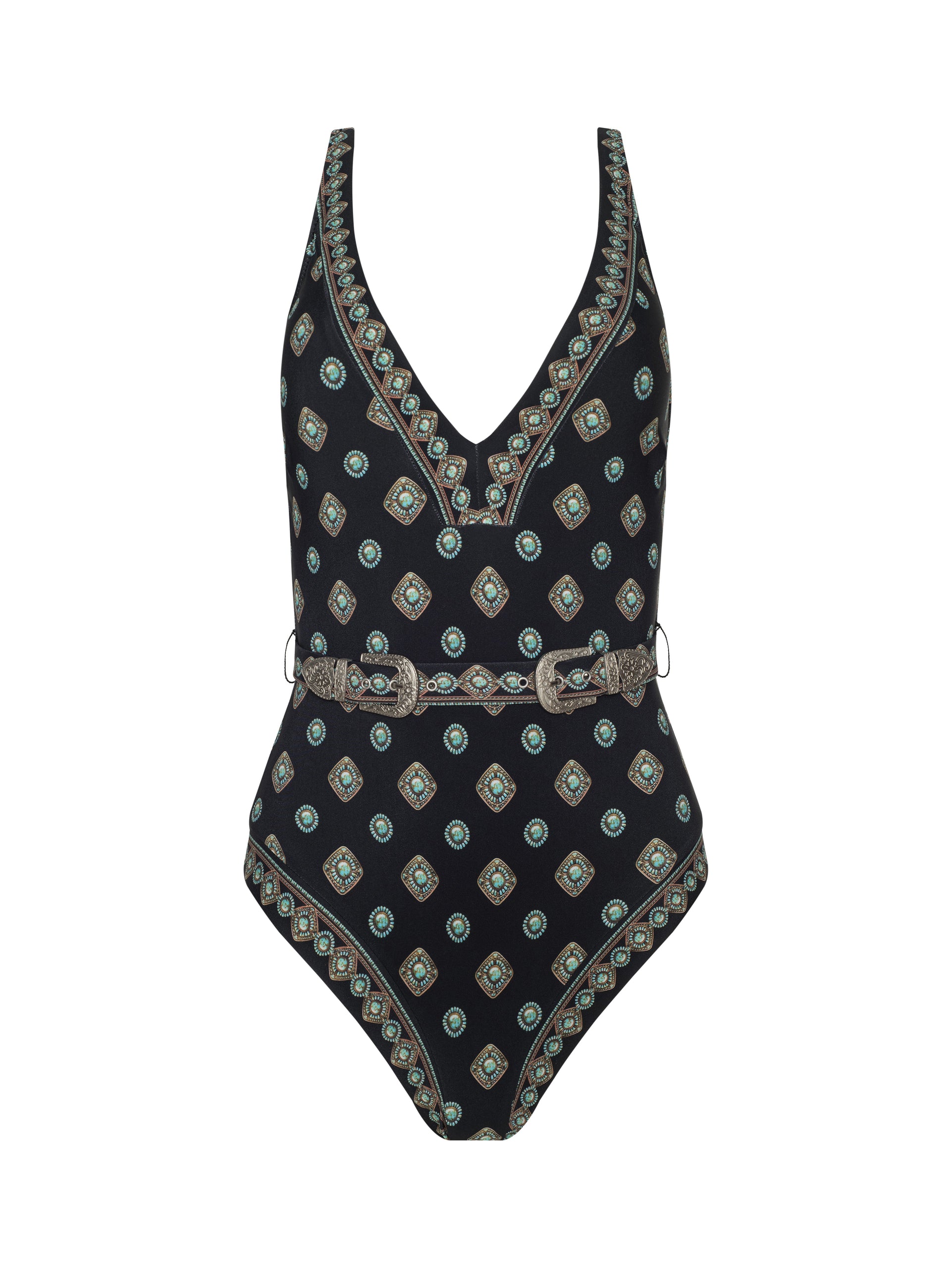 Lisa Plunge One-Piece Swimsuit
