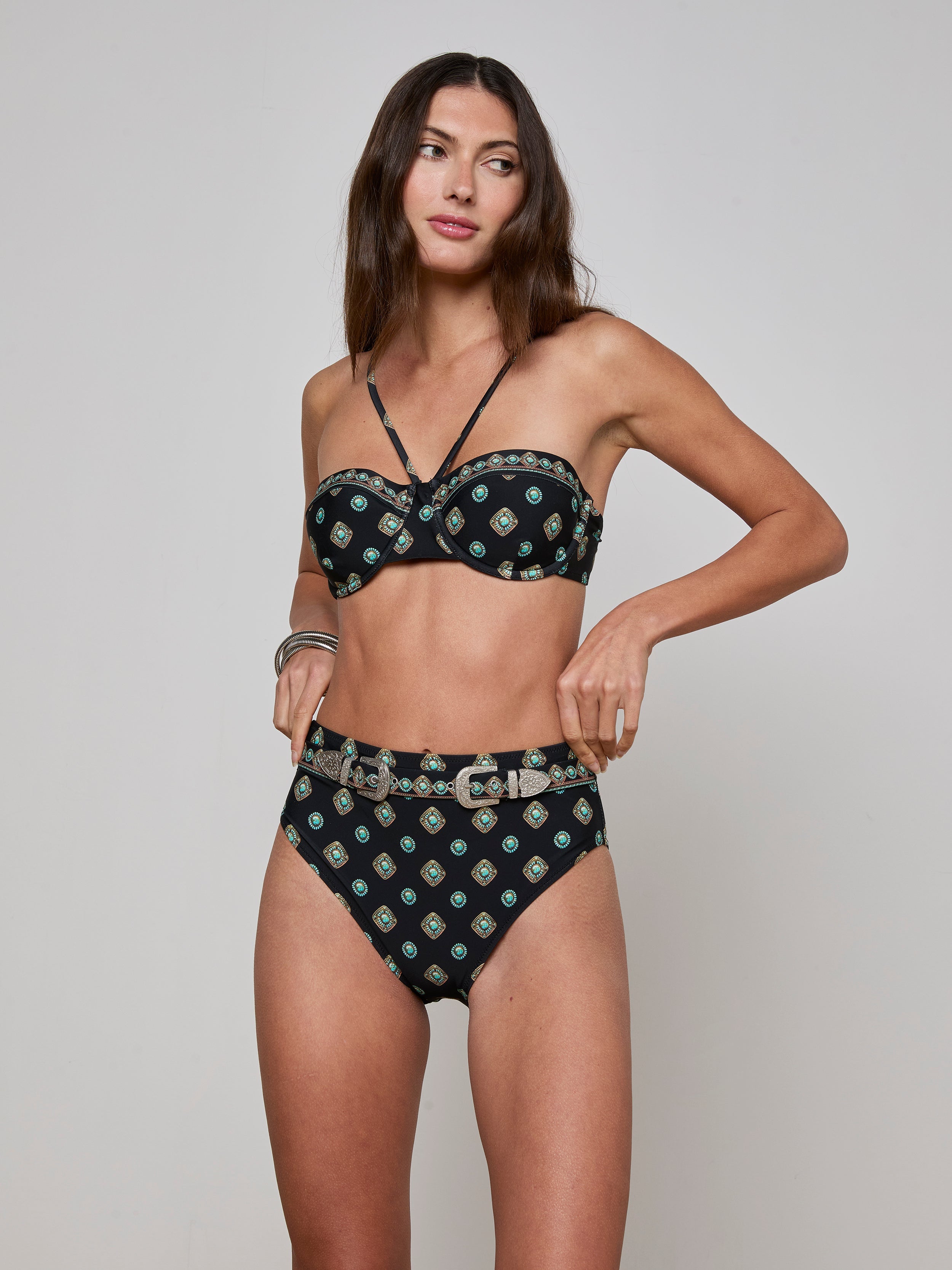 Vanessa High-Waisted Bikini Bottom