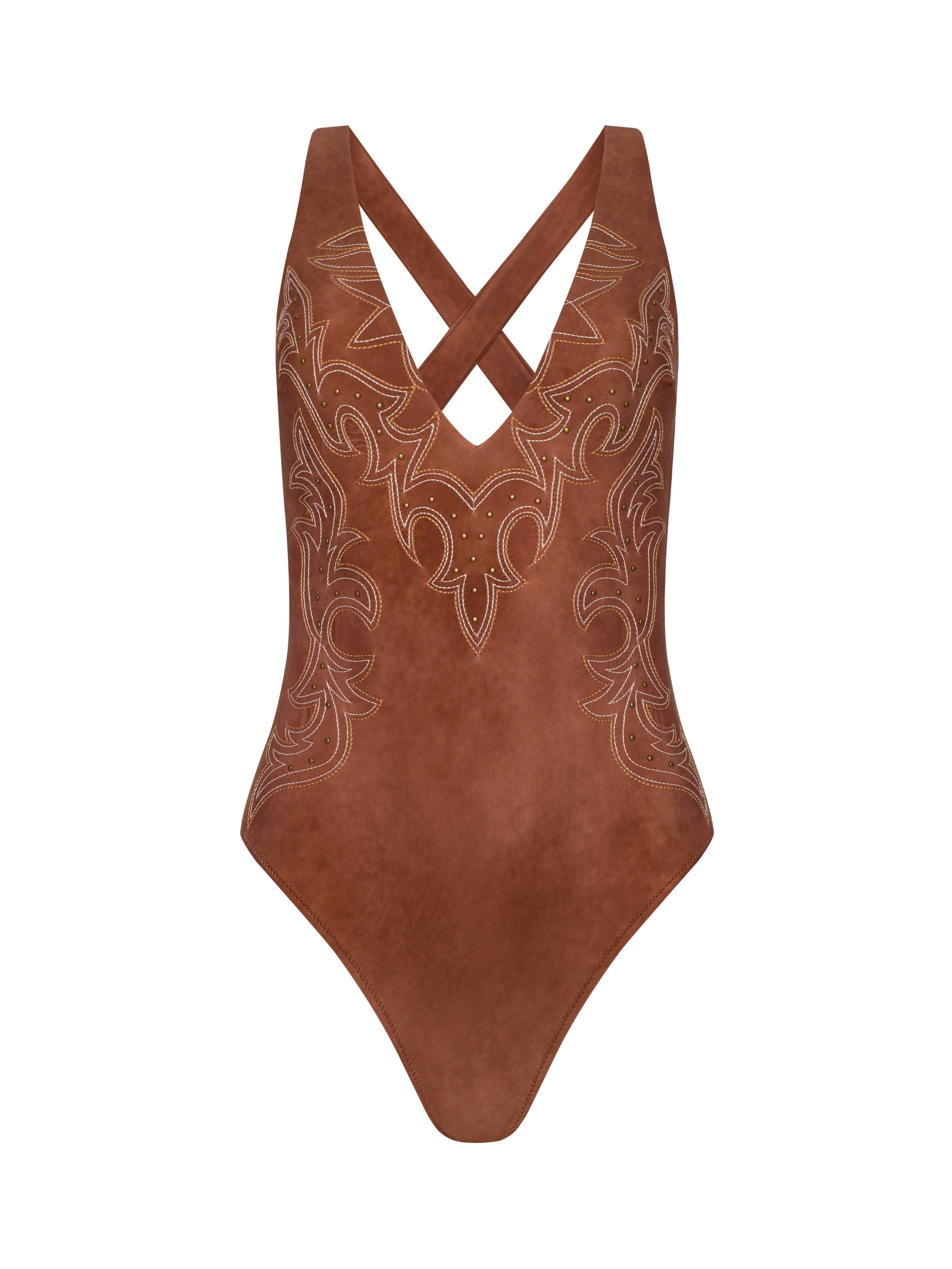 Lisa Plunge One-Piece Swimsuit
