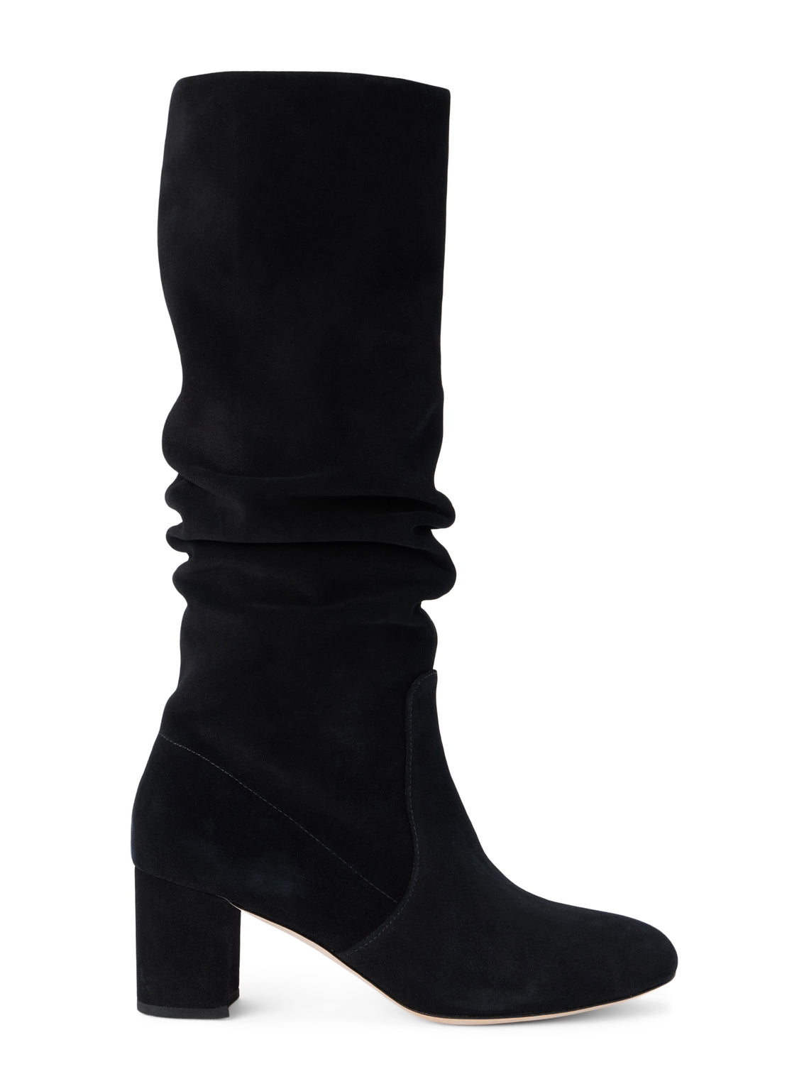 L'AGENCE Ines Boot in Black Suede