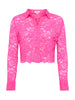 Akemi Lace Cropped Blouse blouse L'AGENCE