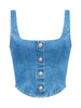 Saga Denim Top top L'AGENCE