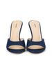 Avery Denim Open-Toe Mule