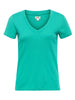 Becca Cotton V-Neck Tee tee shirt L'AGENCE