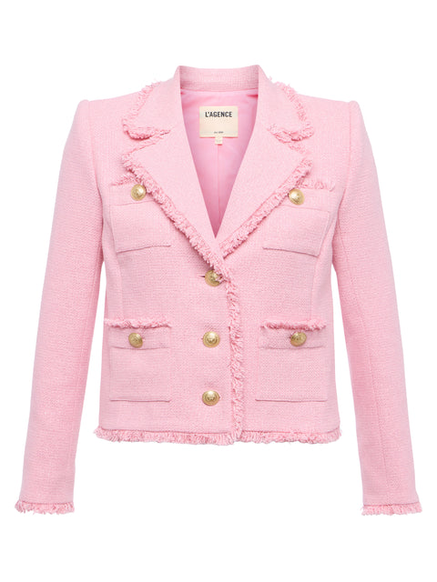 Sylvia Collared Jacket jacket L'AGENCE